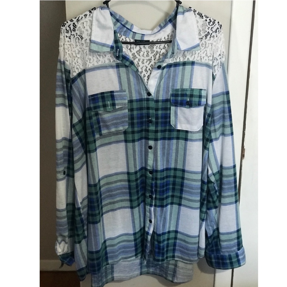 🛍-Rue21 Plus Sized Flannel